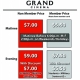 The Grand Cinema price poster